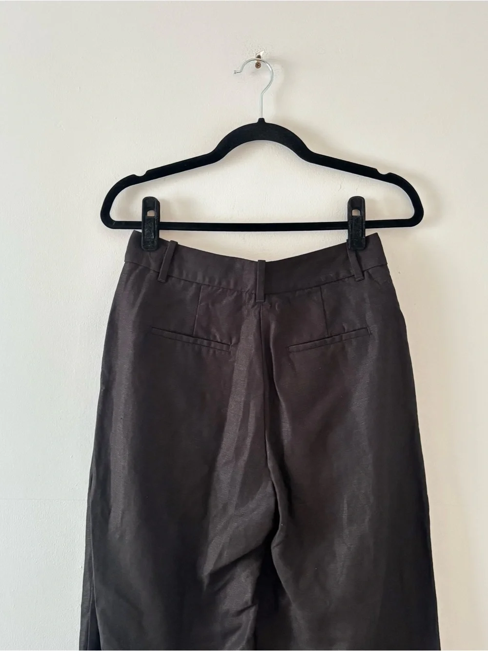 Aritzia The Effortless Pant CruiseLinen Trouser Tailored Relaxed High-Rise